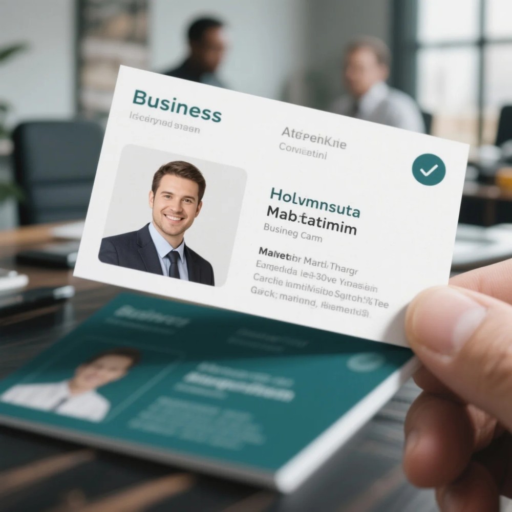 Custom Business Cards Add Photo LOGO Text
