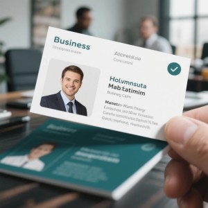 Custom Business Cards Add Photo LOGO Text