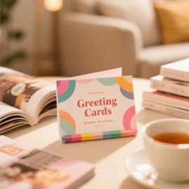 Greetings Romantic Anniversary Card